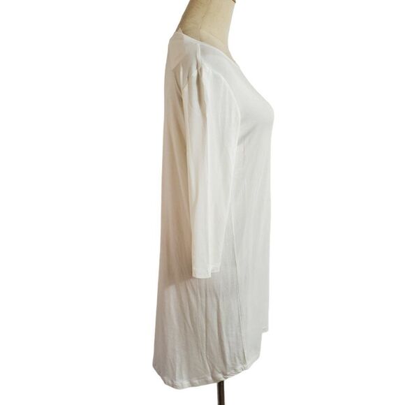 Tobi White Stretch Mini Dress NWT - Picture 3 of 8